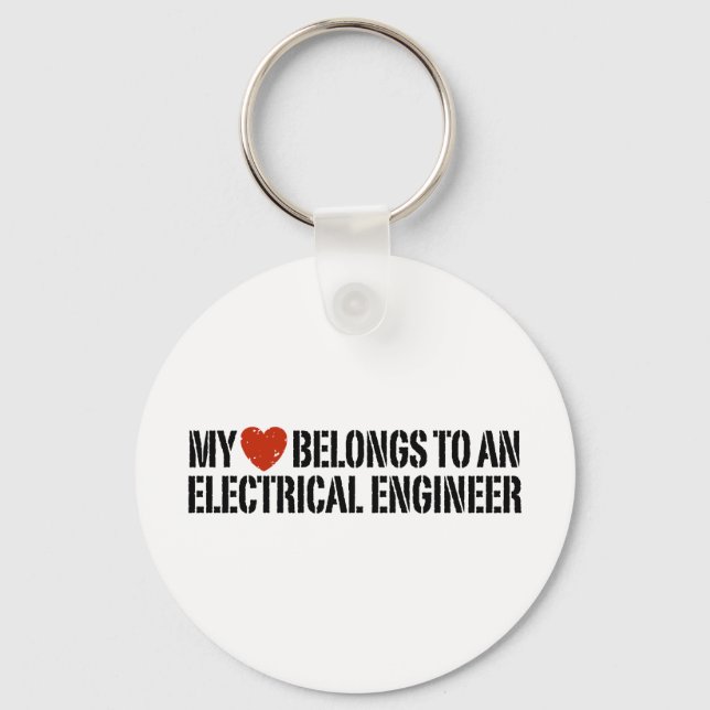 Electrical Engineer Key Ring (Front)