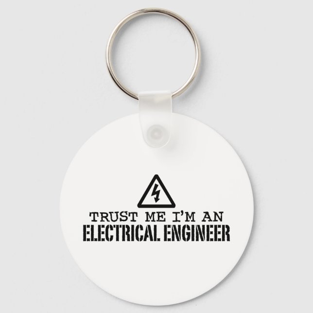 Electrical Engineer Key Ring (Front)