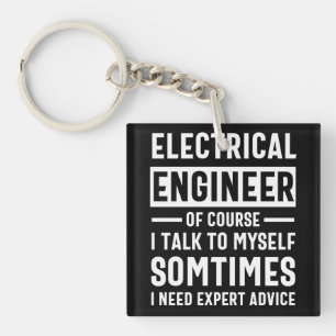 Electrical engineer key ring