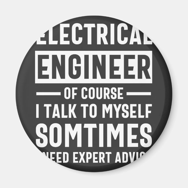 Electrical engineer magnet (Front)