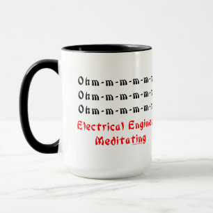 Electrical Engineer Meditating Mug