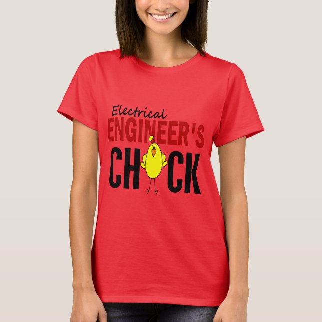 Electrical Engineer’s Chick T-Shirt (Front)