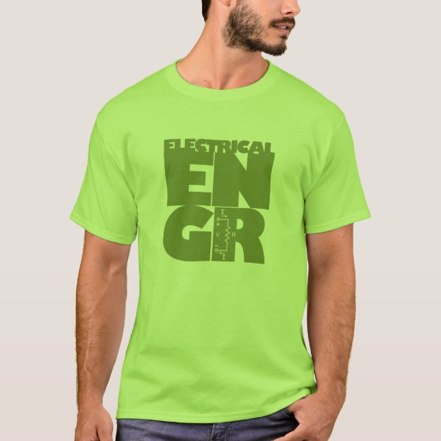 Electrical Engineer T-shirt (Front)