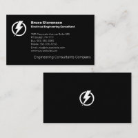 Electrical Engineering Consultant Business Card