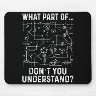 Electrical Engineering Electrical Engineer Men Mouse Mat