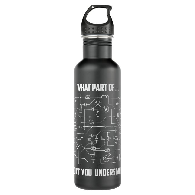 Electrical Engineering s Electrical Engineer Gifts 710 Ml Water Bottle (Front)