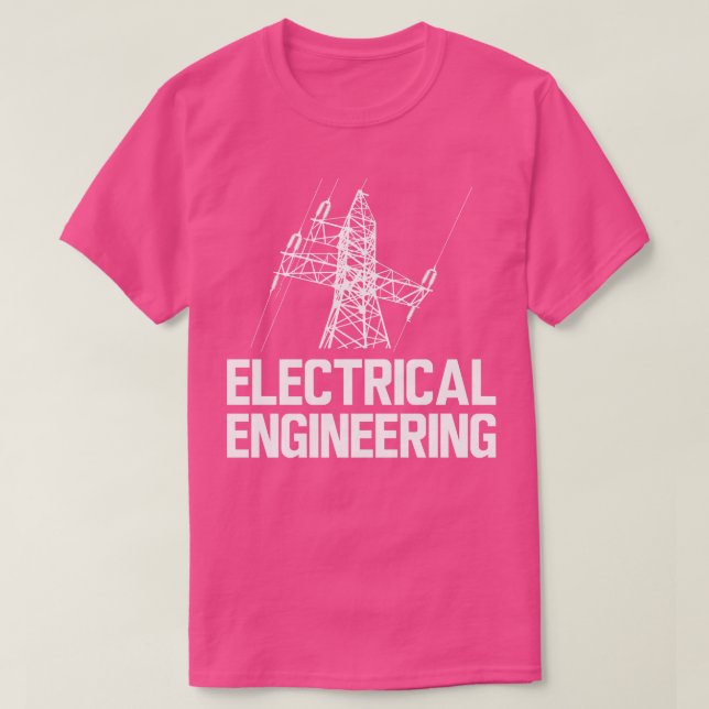 Electrical Engineering w T-Shirt (Design Front)