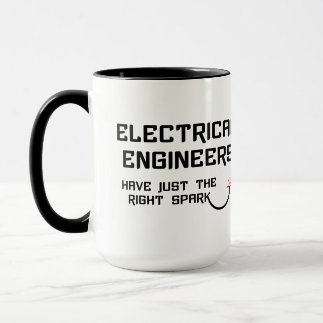 Electrical Engineers Spark Mug (Left)