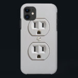 Electrical Outlet iPhone 11 Case<br><div class="desc">Funny Electrical Outlet</div>
