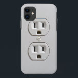 Electrical Outlet iPhone 11 Case<br><div class="desc">Funny Electrical Outlet</div>