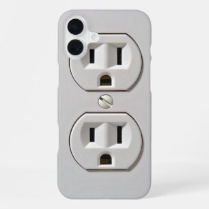 Electrical Outlet Plug-in iPhone 16 Plus Case