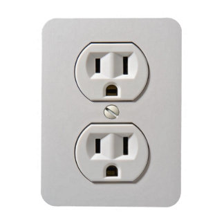 Electrical Outlet Plug-in Magnet