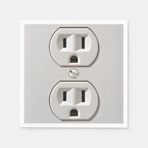 Electrical Outlet Plug-in Napkin
