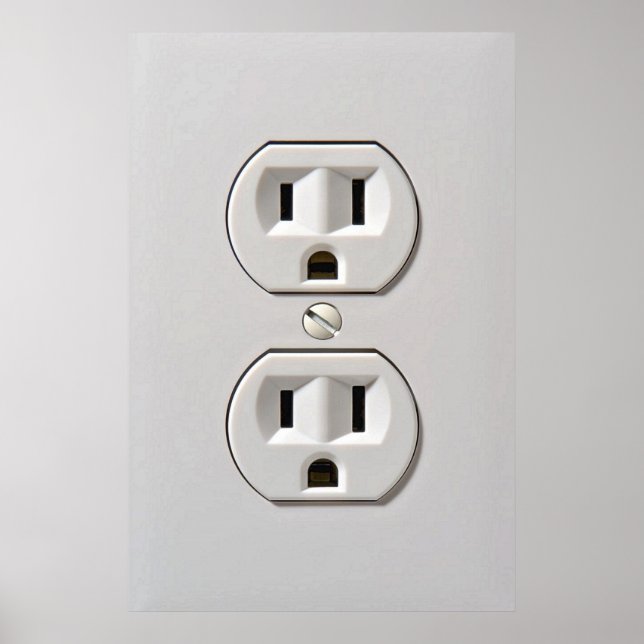 Electrical Outlet Plug-in Poster (Front)