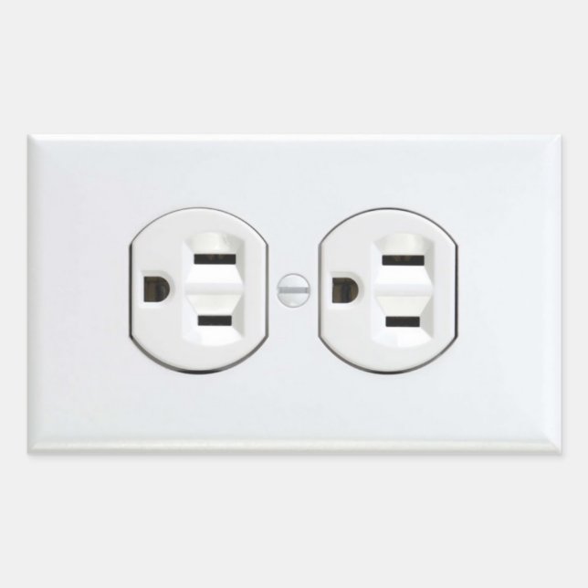 Electrical Outlet Sticker (Front)