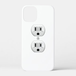 Electrical Plug Click to Customise Colour Decor iPhone 12 Mini Case