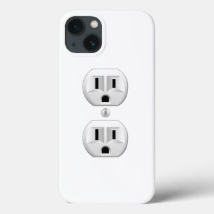 Electrical Plug Click to Customise Colour Decor iPhone 13 Case
