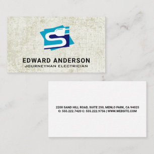Electrical Plug   Electrician Business Card