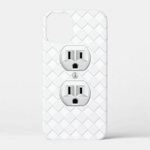 Electrical Plug Wall Outlet Fun Customise This iPhone 12 Mini Case