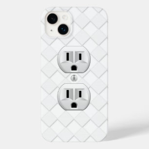Electrical Plug Wall Outlet Fun Customise This Case-Mate iPhone 14 Plus Case