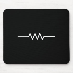 Electrical Resistor Symbol Funny Engineer Circuit  Mouse Mat