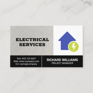 Electrical Services Business Card