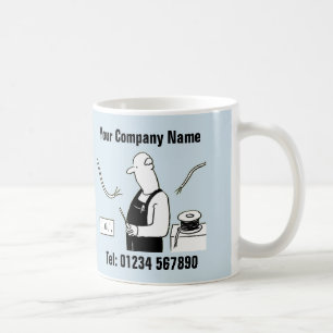 Electrical Services Cartoon Mug