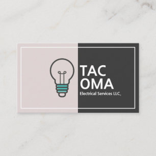 Electrical Services Electrician Business Card
