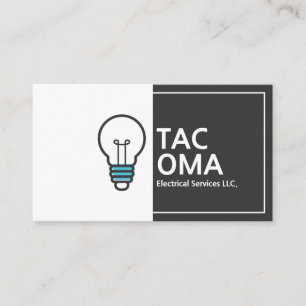 Electrical Services Electrician Business Card