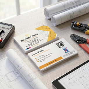 Electrical Services   Speciality construction Business Card