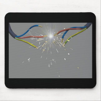 electrical spark mouse mat