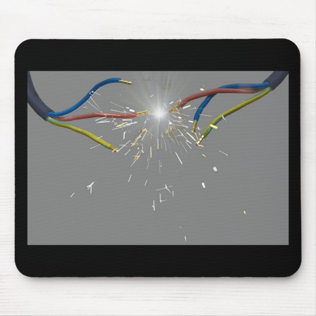 electrical spark mouse mat (Front)