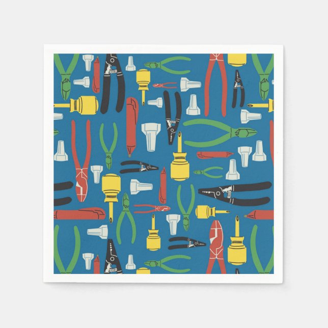 Electrical Tools of the Trade Napkin (Front)