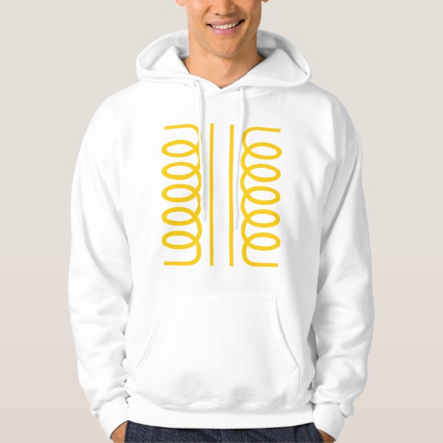 Electrical Transformer Symbol Hoodie (Front)