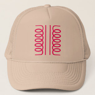 Electrical Transformer Symbol Trucker Hat