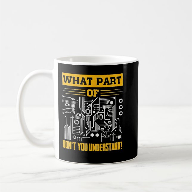 Electrical What Part of Don't You Understand Elect Coffee Mug (Left)