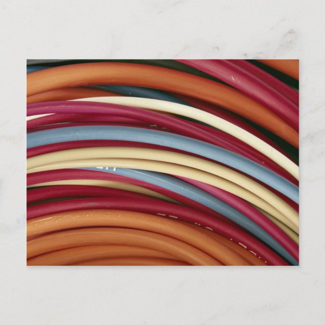 Electrical wire postcard (Front)