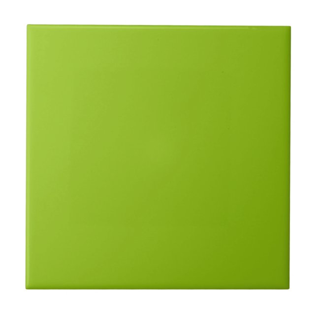 Electrically Lime Square Kitchen and Bathroom Tile (Front)