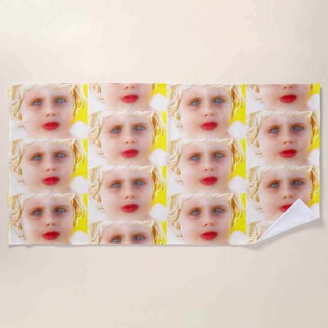 ElectricBoy Beach Towel (Front)