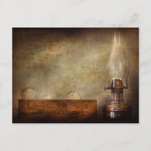 Electrician - Advancements in lighting Postcard