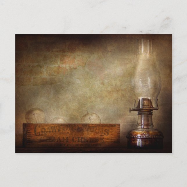 Electrician - Advancements in lighting  Postcard (Front)