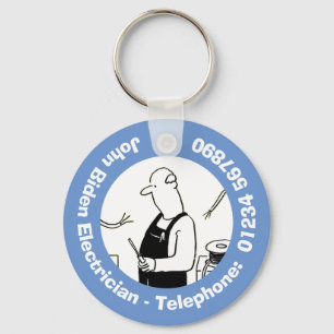 Electrician and Electrical Repairs Key Ring