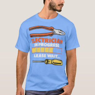 Electrician Apprentice Loading Journeyman T-Shirt