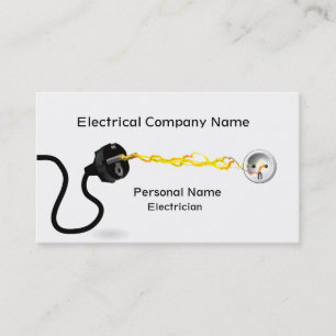 Electrician Business Business Card