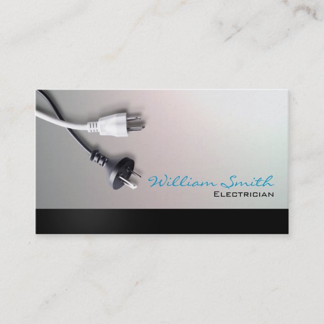 Electrician Business card (Front)