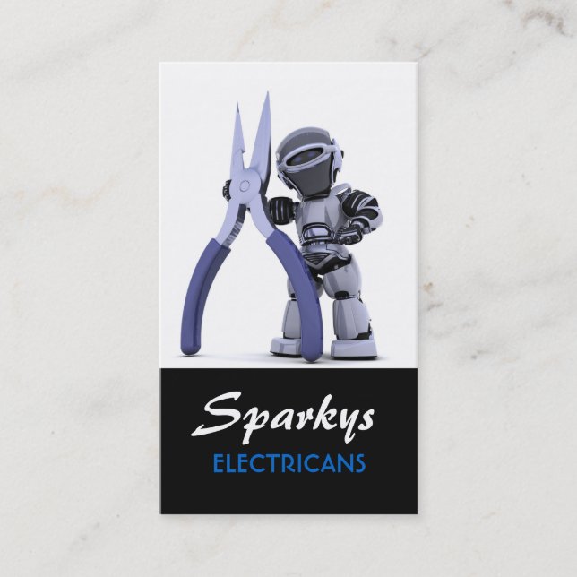 Electrician Business Card (Front)