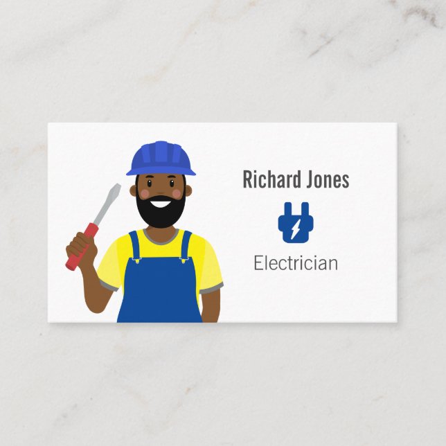 Electrician Business Card (Front)