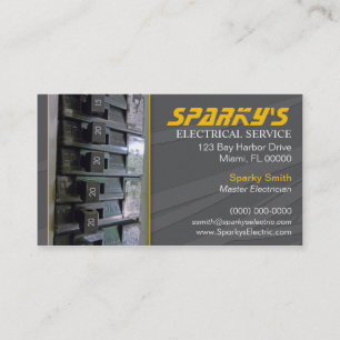 Electrician Business Card