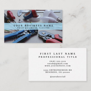 Electrician Business Card