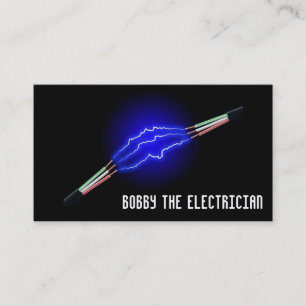 Electrician business card